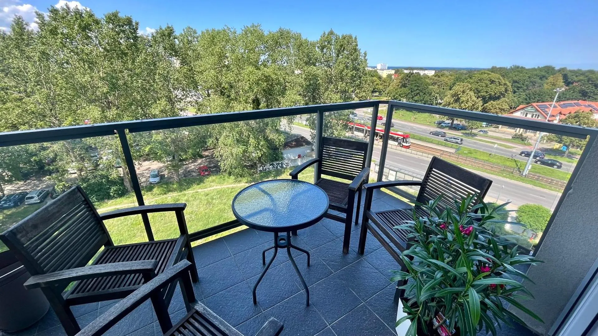 Apartment Agapella Apartamenty - Apartament Sea View With Balcony And Free Parking Gdansk